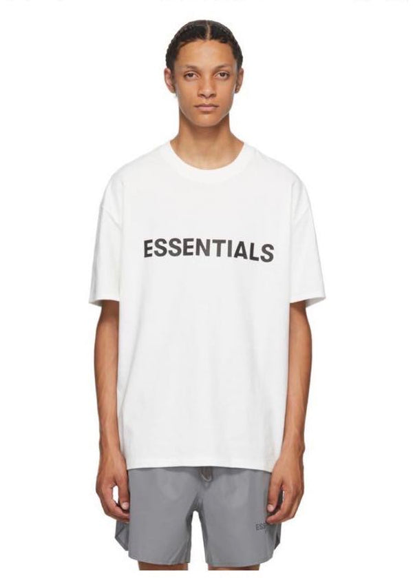 Fear Of God Essentials 3D White T-Shirt