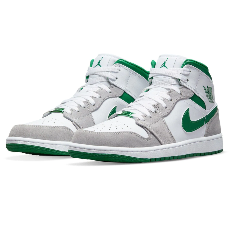 Nike Air Jordan 1 Mid SE Grey Green