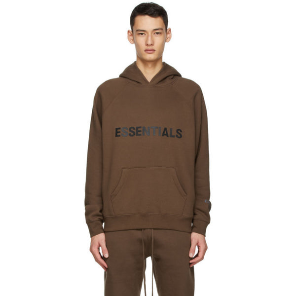 Fear Of God Essentials X SSENSE 3D Rain Drum Pullover Hoodie