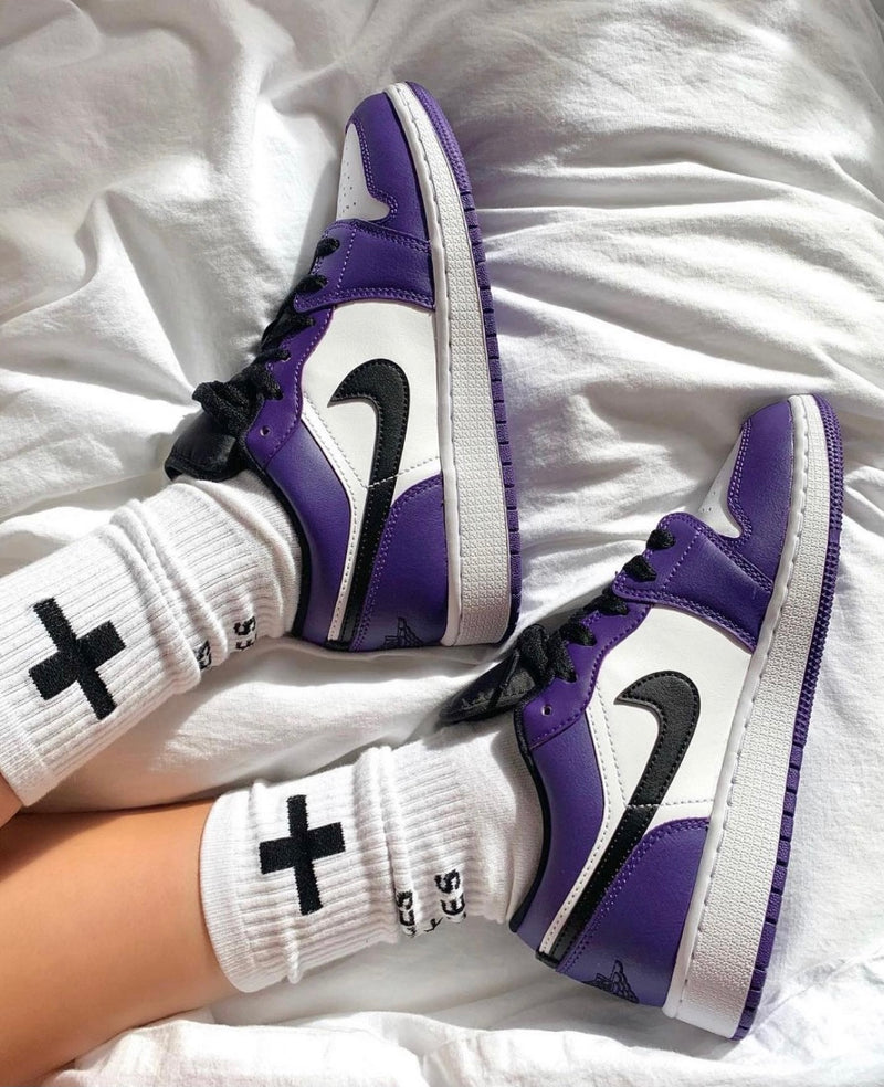 Nike Air Jordan 1 Low Court Purple