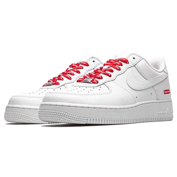 Nike Air Force 1 Low Supreme Box Logo White