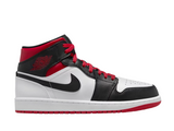 Nike Air Jordan 1 Mid Gym Red Black Toe