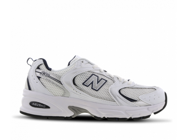 New Balance 530 White Silver Navy