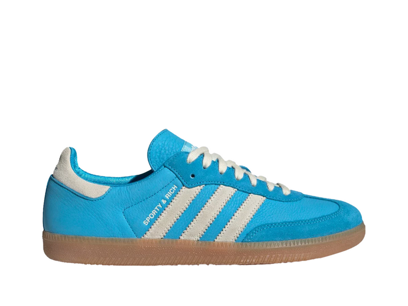 Adidas x Sporty & Rich Samba OG Blue Grey