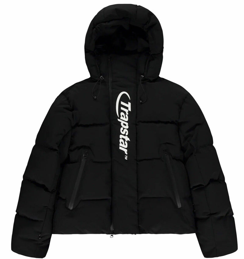 Trapstar Hyperdrive Technical Puffer Jacket - Black / White