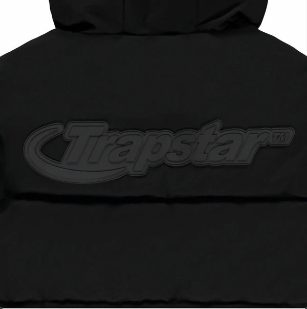 Trapstar Hyperdrive Technical Puffer Jacket - Black / White