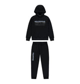 Trapstar Chenille Decoded 2.0 Hooded Tracksuit - Black / Ice Blue