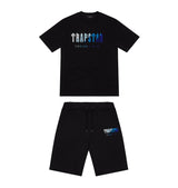 Trapstar Chenille Decoded Short Set - Black Ice Flavours 2.0 Edition