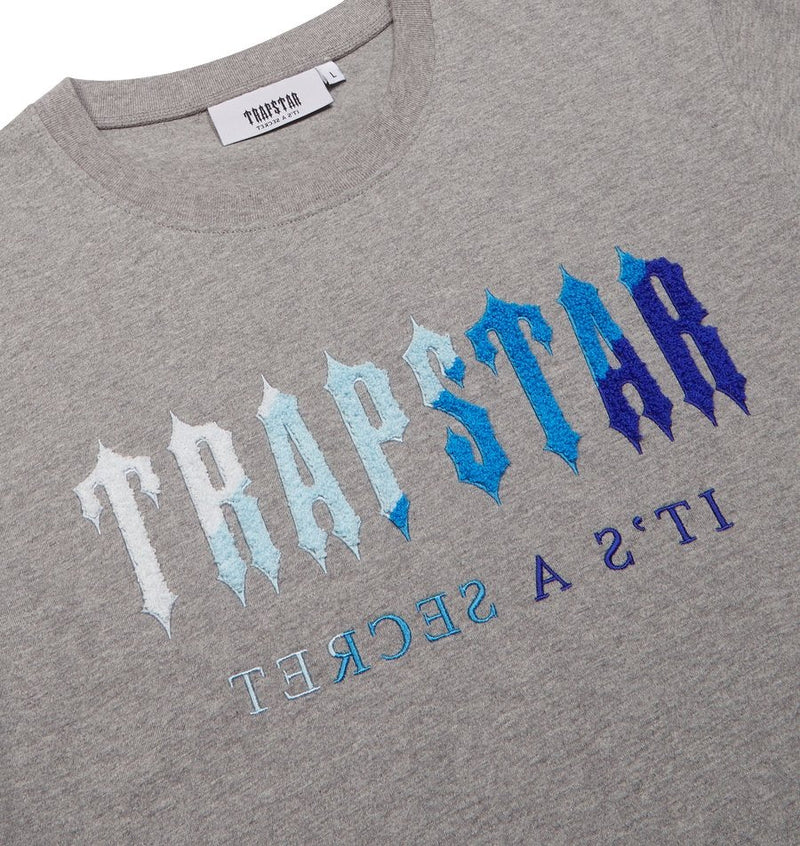 Trapstar Chenille Decoded Short Set - Grey Ice Flavours 2.0 Edition