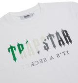 Trapstar Chenille Decoded Short Set - White/Green