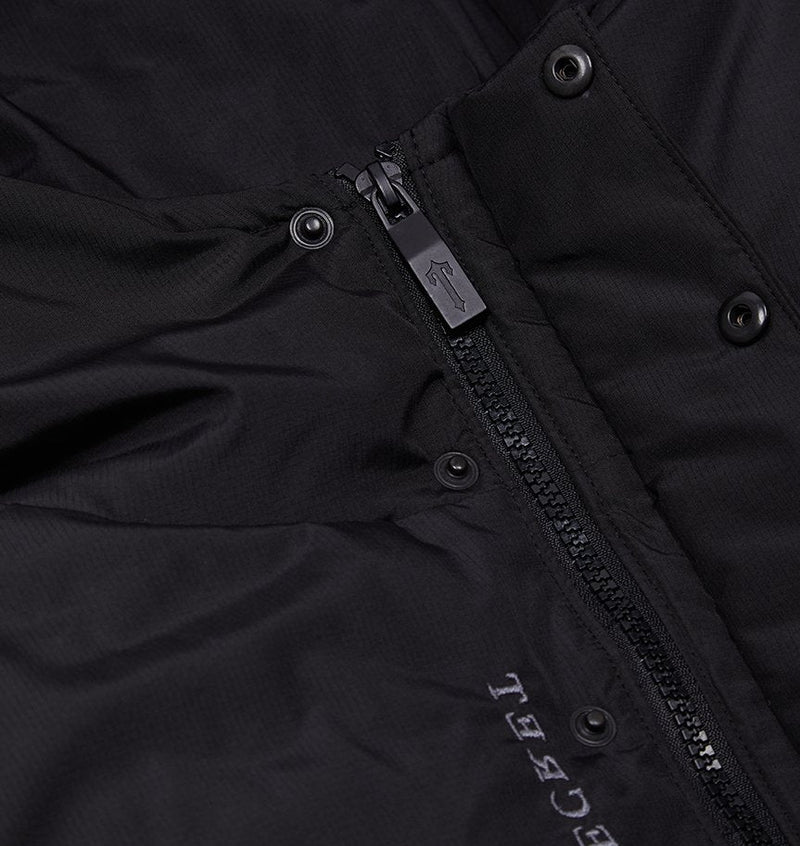 Trapstar Decoded Hooded Puffer Jacket 2.0 - Black