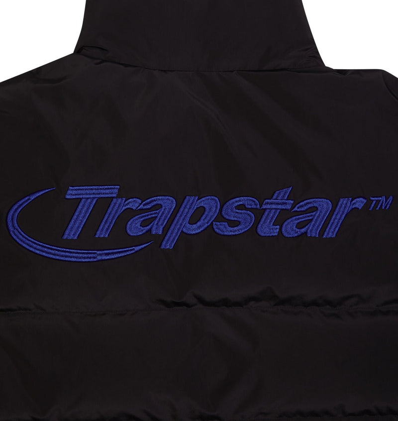 Trapstar Hyperdrive Puffer Jacket - Black / Blue