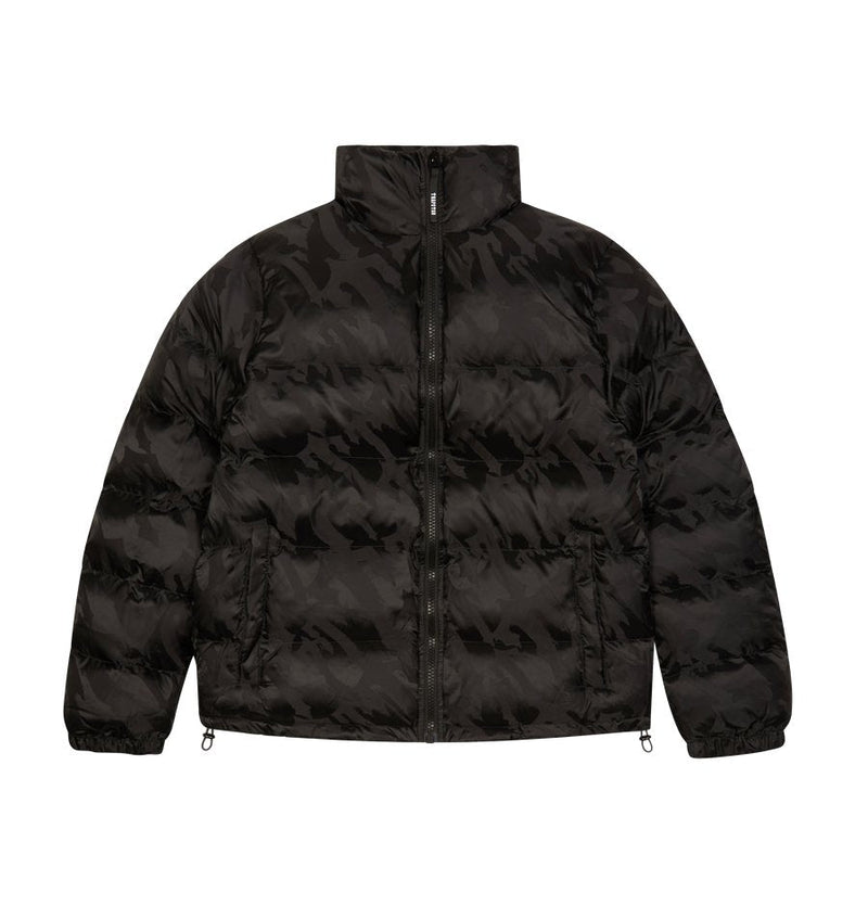 Trapstar T Jacquard Puffer Jacket - Black